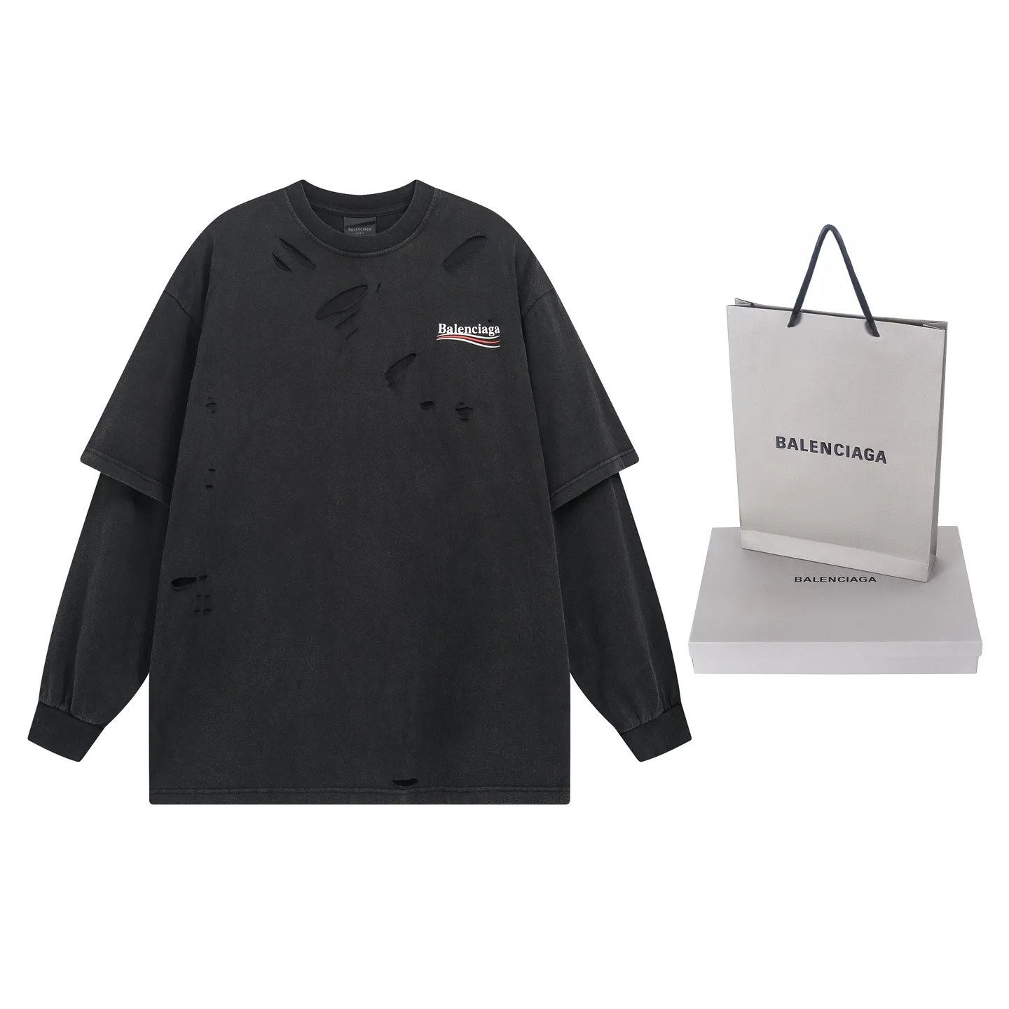 【 . Quality】BALENCI*GA/ BALENCI*GA#25New Arrival， Classic LOGO T . 。 ‼️ 。 。 ZP . 260 ， . . . . Color Change。 。 ， 。 。 . OS . Same Style ：BL 255082 ： Size：XS S M L
